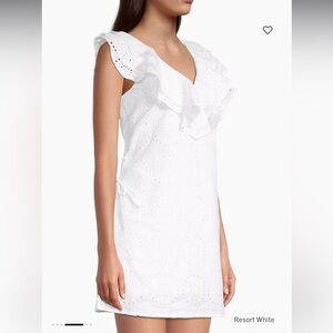 NWT Size 12 Lilly Pulitzer romper in white eyelet